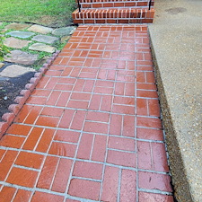 Professional-residential-pressure-washing-brick-steps-and-porch-in-Norfolk-Va 2