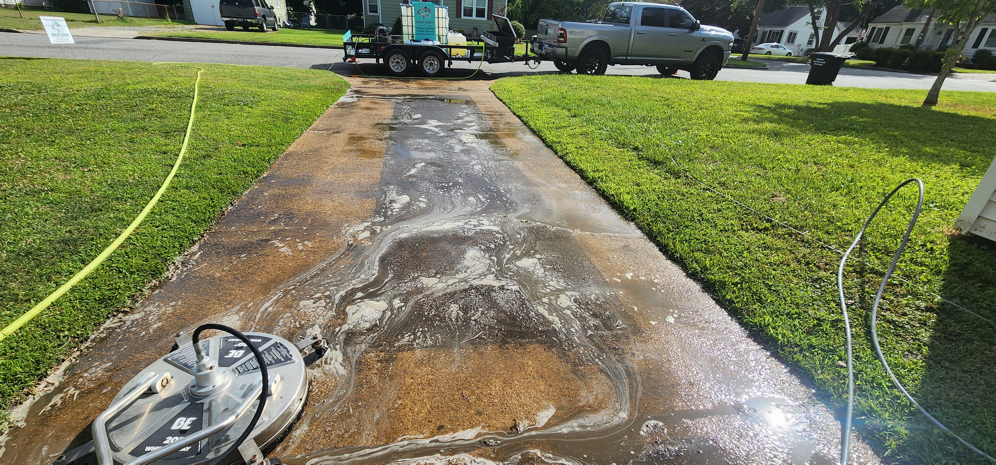 Top quality Driveway washing in Portsmouth-VA 